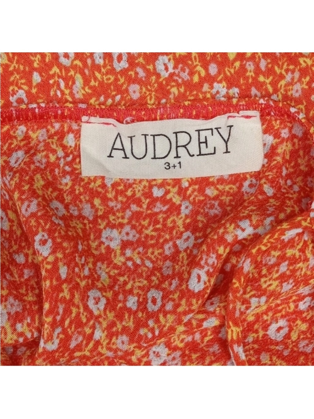 audrey Rust Floral Maxi Skirt - Picture 4 of 5